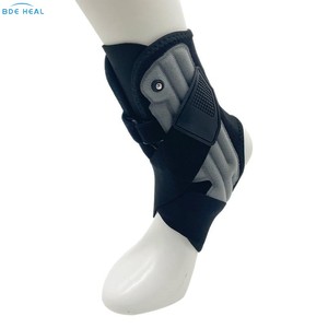 BDE nouvelle orthèse de cheville de <span class=keywords><strong>Sport</strong></span> réglable en néoprène soutien d'airbag gonflable bilatéral pour la fasciite plantaire <span class=keywords><strong>entorse</strong></span> Anti-fracture - Product Image 4