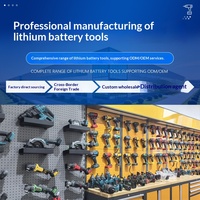 Meuleuse d'angle électrique sans balais 21V, alimentée par batterie lithium-ion, outil de polissage et de meulage haute puissance, usage industriel, 7500 tr/min