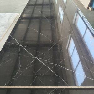 <span class=keywords><strong>Encimera</strong></span> de Cocina Moderna con Aspecto de Mármol Negro, Resistente al Agua, de 2.4m <span class=keywords><strong>3m</strong></span> de Largo, Laminado HPL, para Uso en Cocina - Product Image 6