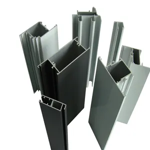 喀麦隆建材挤出铝推拉窗和门铝型材