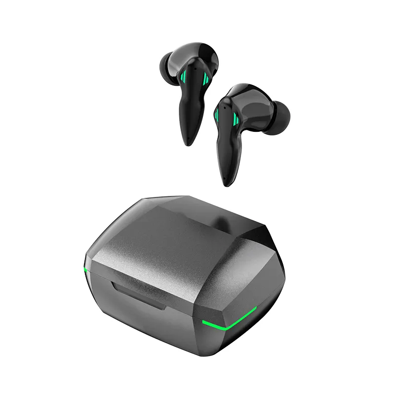 Gratis Pengiriman Tws Headset Gaming Earphone Latensi Rendah & Headphone BT V5.1 Baterai 200MAh Earbud Gamer