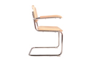 Inicio Muebles <span class=keywords><strong>Marcel</strong></span> Breuer Cesca Cadeiras Negro Ratán Natural Cantilever Comedor Sillas Con Brazos - Product Image 3
