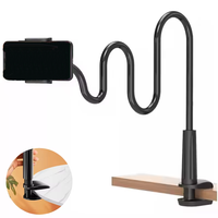 2025 plus récent support 360 Clip support de téléphone portable support Portable Flexible paresseux lit support de bureau Smartphones bureau support de lit