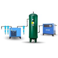 Compresseur d'air industriel rotatif silencieux APCOM Factory à faible bruit, 50HP 37kW, compresseur à vis