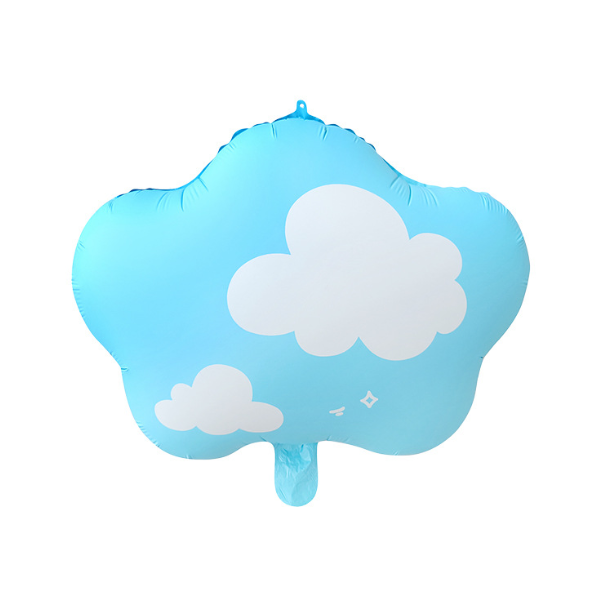 ท้องฟ้าสีฟ้ากับเมฆสีขาว