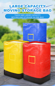 Bolsa con cordón de plástico de fábrica china de gran capacidad al por mayor, bolsa de almacenamiento móvil de transferencia media con producción exprés - Product Image 2