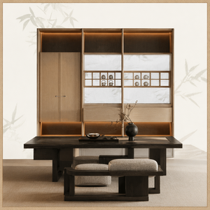Série bois GOLDEN HOME |   Meubles sur mesure pour toute la maison, esthétique <span class=keywords><strong>de</strong></span> la dynastie Song |   Service gratuit <span class=keywords><strong>de</strong></span> conception et <span class=keywords><strong>de</strong></span> rendu 3D - Product Image 6