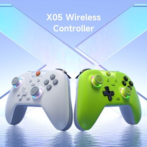 X05 لوحة ألعاب أنيقة بتأثيرات RGB تحكم في الألعاب عصا التحكم مع <span class=keywords><strong>4</strong></span> وصلات طريقة و <span class=keywords><strong>4</strong></span> أجهزة استشعار بتأثير القاعة - Product Image 2
