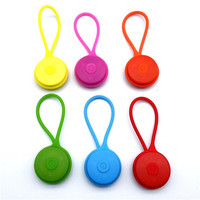 Portable Sécurité Signal Lampe Silicone Sac À Dos Lumières Étanche Nuit Sécurité 3 LED Vélo Randonnée Surbrillance Lumière