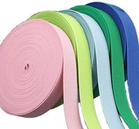 Sangle en sergé de coton réfléchissant brodé de 1 à 2 pouces, style à chevrons imperméable et rayé pour animaux de compagnie
