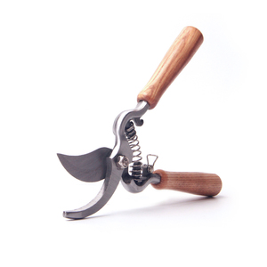 Ciseaux professionnels à double usage <span class=keywords><strong>pour</strong></span> la greffe et l'élagage des semis, avec manche en bois - Product Image 3