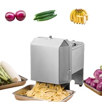 Roestvrijstalen Weegbree Multi Chips Gesneden Snijmachine Weegbree Bananensnijder Bananenchips Maken Machines Voor Kleine Bedrijven
