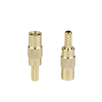 Connecteur coaxial MCX-K-1.5 Femelle Jack Connecteur MCX Sertissage Câbles de communication RG316 RG174 pour antenne