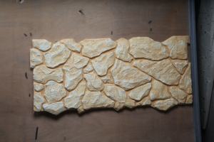 Losa Grande de Piedra <span class=keywords><strong>Caliza</strong></span> Triturada Pu Fortress, Tipo Ladrillo para Paredes Exteriores Culturales, para Paisajismo de Patios Exteriores - Product Image 2