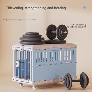 Sac à dos de <span class=keywords><strong>transport</strong></span> <span class=keywords><strong>pour</strong></span> animaux de compagnie, pliable, respirant, réglable, écologique, en plastique, motif solide, bouton, capacité de 15 kg, chiens, <span class=keywords><strong>chats</strong></span> - Product Image 4