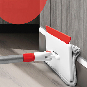 Mopa ajustable de chenilla <span class=keywords><strong>para</strong></span> zócalos y techos con mango largo y <span class=keywords><strong>cepillo</strong></span> de limpieza de cerdas duras <span class=keywords><strong>para</strong></span> paredes - Product Image 3