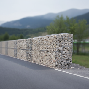 Cages en gabions galvanisés à installation rapide de 39x19 pouces pour jardins, murs végétaux, villas modernes, parcs et patios. - Product Image 1