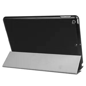 Popular Style Tablet Leather Case For iPad 9.7 2018 /2017 Custer Texture Horizontal Flip Cover Case With Three-folding Holder