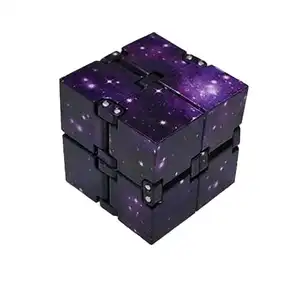 Hot Sale Portable Office Infinity Cube Fidget Toys For Stress Anxiety Relief Infinity Fidget Cubes