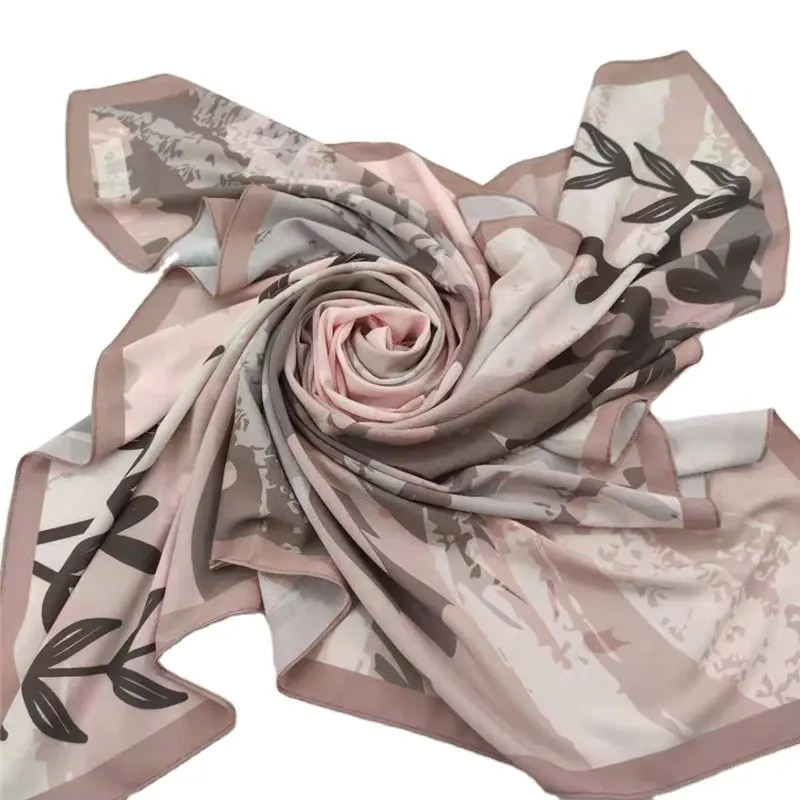 2021 new design digital printed chiffon scarf hijab muslim factory wholesale cheapest price