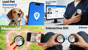 Nouveau produit tendance 2026 : Traceur intelligent Air Tag Beambox avec vidéo, badge électronique, traceur GPS pour chiens, enfants, clés, badge <span class=keywords><strong>de</strong></span> sécurité numérique - Product Image 5