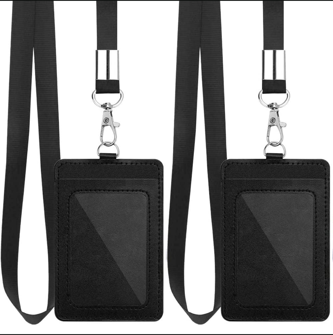 Hanging rope card sleeve