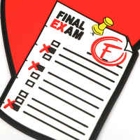 Étiquettes thermocollantes en PVC et silicone en forme de cœur rouge avec logo 2D en relief, design unique et personnalisé pour vêtements