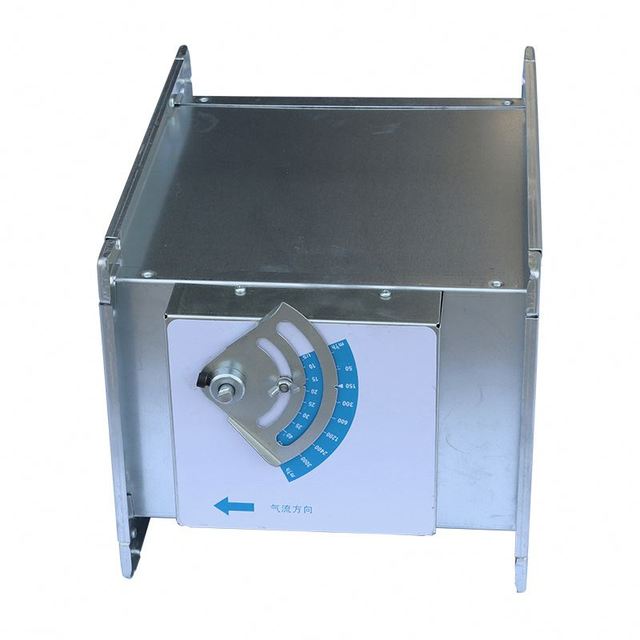 Ruiboyou Air Volume Control Valve Galvanized Stainless Steel HVAC Systems Part CAV Mechanical Constant Volume Damper