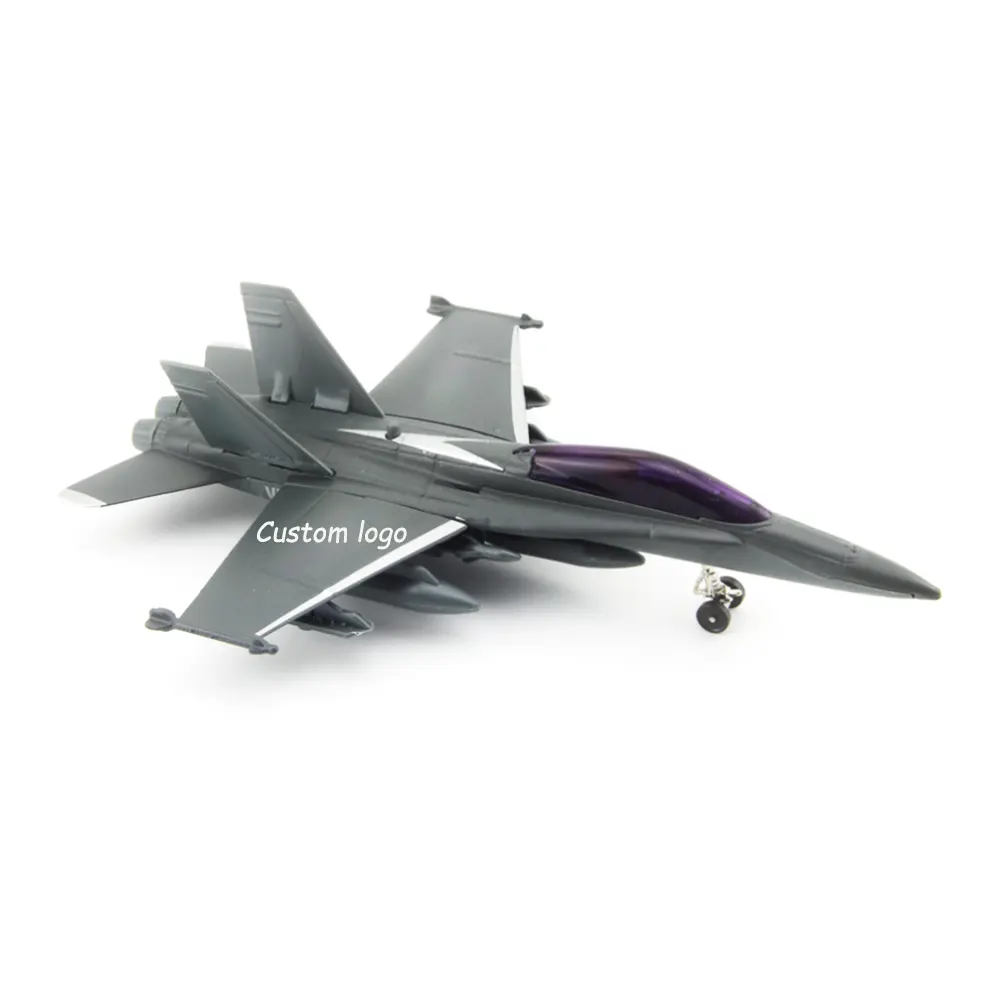 Modelo de avión fundido a presión personalizado, diseño de avión de aleación 1:64, modelo de avión a escala