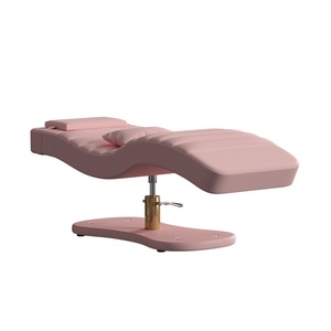 Table de <span class=keywords><strong>massage</strong></span> électrique ergonomique en forme de S pour salon de beauté et <span class=keywords><strong>spa</strong></span>, luxueuse, en acier inoxydable, réglable et pliable - Product Image 3
