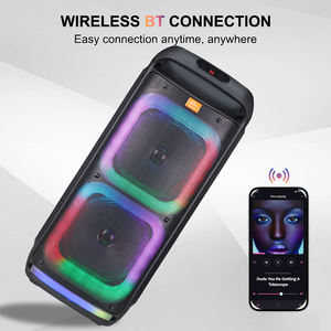 SING-E ZQS8281 Equipo <span class=keywords><strong>de</strong></span> Audio Multimedia Karaoke con Altavoz Dual <span class=keywords><strong>de</strong></span> 8 Pulgadas, Micrófono Inalámbrico, Subwoofer BT <span class=keywords><strong>de</strong></span> Alta Potencia - Product Image 2