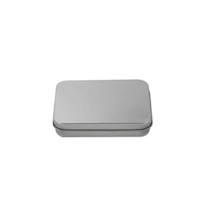 Hộp thiếc hình chữ nhật nhỏ có nắp, in logo tùy chỉnh, dùng làm bao bì đựng kẹo, thẻ quà tặng, khung ảnh, nhãn dán - Product Image 4