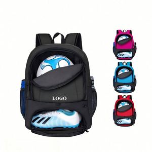 Bolsa Deportiva Impermeable con Logotipo Personalizado, para Fútbol, Pickleball, Baloncesto, Fitness, Voleibol, con Compartimento para Zapatos, Mochila para Fútbol - Product Image 1
