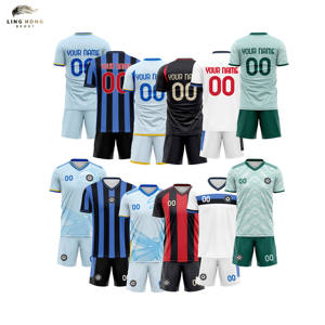 制造商直销时尚足球球衣 高品质定制足球球衣 100% 聚酯纤维 快干透气短裤 - Product Image 2