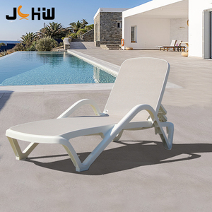 Chất lượng cao hồ bơi Lounger Stackable nhựa biệt thự sân hồ bơi ghế ngoài trời Sun Lounger - Product Image 2