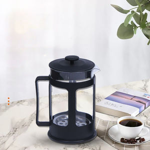 Presse-fruits à froid pour cuisine, presse à café sans BPA, filtre métallique noir en verre et acier inoxydable résistant à la chaleur, pour usage en café - Product Image 2