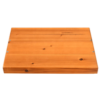 Plateaux de service rectangulaires en bois de luxe rustique avec poignées en métal sculpté poli or pour café thé fruits Dessert alimentaire