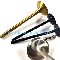 Katup Mesin Intake Exhaust 23-8N EV16 untuk Nissan GTR R35 Juke R GT-R 350z 370Z VR38DETT VR38 VQ35DE VQ35HR VQ37VHR 3.7L 3.8L