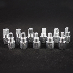 Lot <span class=keywords><strong>de</strong></span> 12 clés à boulons <span class=keywords><strong>de</strong></span> <span class=keywords><strong>vidange</strong></span> d'huile pour transmission, outils hexagonaux à filetage carré, pour réparation automobile, avec mallette rigide - Product Image 4