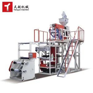 TIANYUE 3 Layer Zipper Lock Bag Monolayer Blown Film Blowing Machine