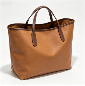 Bolso de mano de cuero PU para mujer, ligero, impermeable, cuadrado, con cremallera, para uso diario, de moda, bolso de mano de cuero genuino abierto - Product Image 6