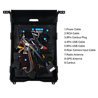 Podofo pour Ford F150 2013-2014 9 ''Android autoradio cadre 4 + 64G sans fil Carplay Android Auto/WiFi/GPS autoradio personnalisation