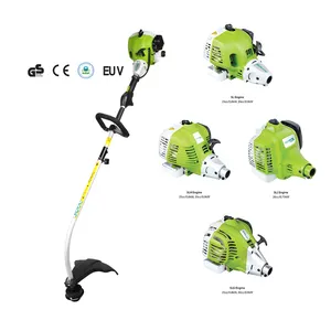 Sunray máquina de corte de grama manual, aparador de grama 430mm 25cc 26cc 30cc para jardim