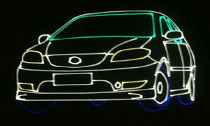 Proyector de luz láser animado profesional de 1W Luz de efecto de escenario RGB Disco Party Club con aplicación - Product Image 6