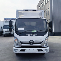 Camionnette frigorifique Foton légère, purement électrique, mini, LHD/RHD, 1-4 tonnes, transmission manuelle, neuve, petit fourgonnette congélateur