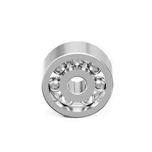 Ultra-Mini Micro moteurs à grande vitesse Roulement à billes 601ZZ à une rangée avec mouvements de montre blindés en métal lubrifiant à graisse en acier chromé - Product Image 1