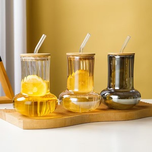 Creativo carino Design Morden bicchieri di <span class=keywords><strong>vetro</strong></span> per servire <span class=keywords><strong>acqua</strong></span> latte caffè <span class=keywords><strong>a</strong></span> casa o Bar - Product Image 3