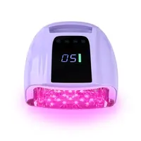 96W Rechargeable Nail Lamp with Mirror Pad Cordless Gel Polish