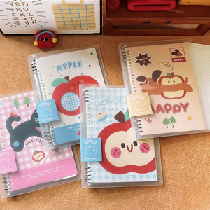 Carnet/Classeur Personnalisé Style Dessin Animé Pomme Mignon, Inserts Remplaçables, Fournitures Scolaires, Logo Personnalisé (OEM/ODM), Couleur et Taille Personnalisables, Cadeau - Product Image 4