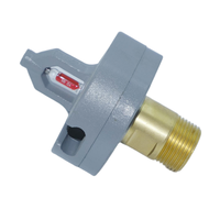 Kepala Sprinkler Putar Tahan Api Bangmei B-DSXC untuk Area Luas, Cerdas, Tipe Gantung, Bahan Fiberglass/Kuningan/Paduan Aluminium untuk Pemadam Kebakaran